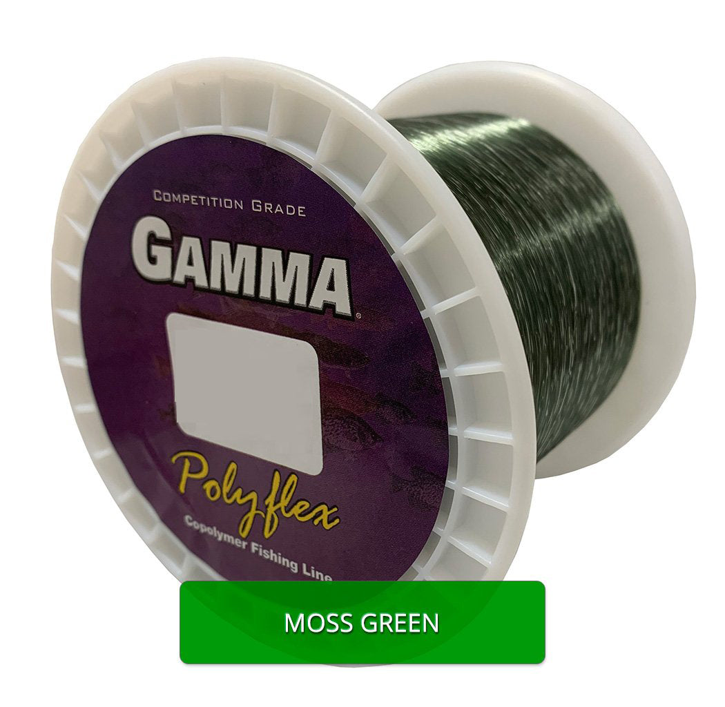 Copolymer - Moss Green Bulk Spool – GammaFishing