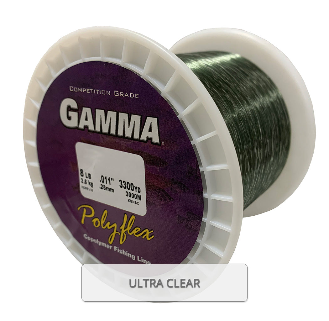 Gamma Poly Flex Copolymer Fishing Line