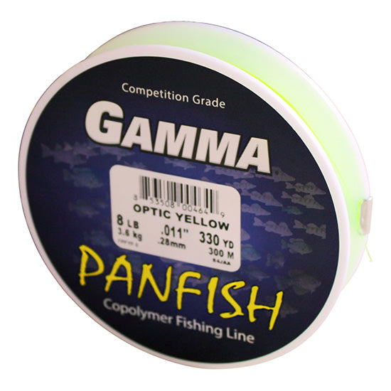Polyflex Panfish - Optic Yellow Filler Spool – GammaFishing