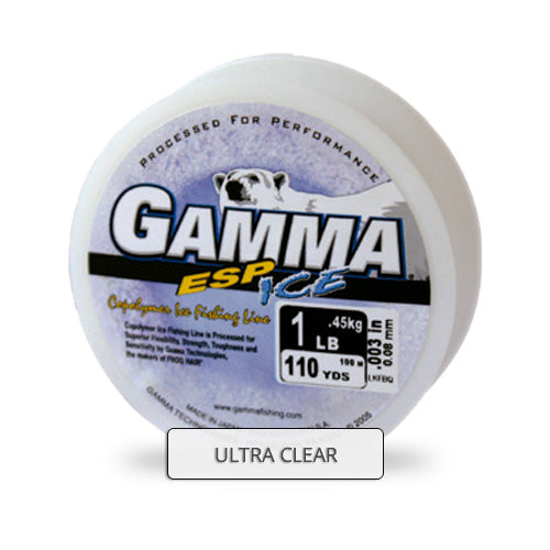 ESP Ice - Ultra Clear 100M Spool – GammaFishing
