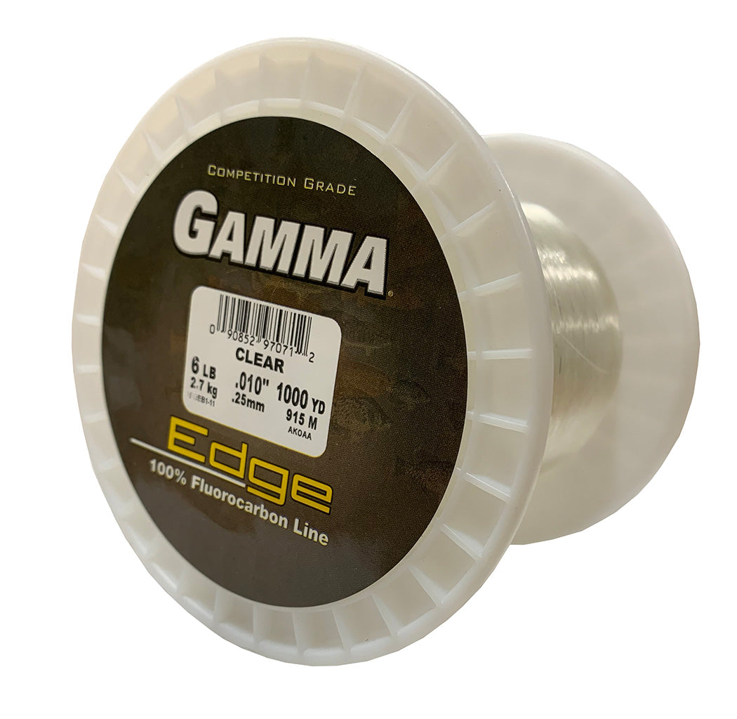 Gamma Edge Fluorocarbon Line 6lb Test. 2 Spools Total: 100 & 120 Yds, New 