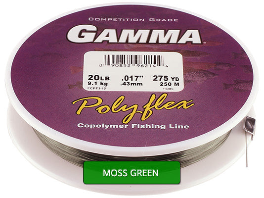 Copolymer - Moss Green Pony Spool – GammaFishing